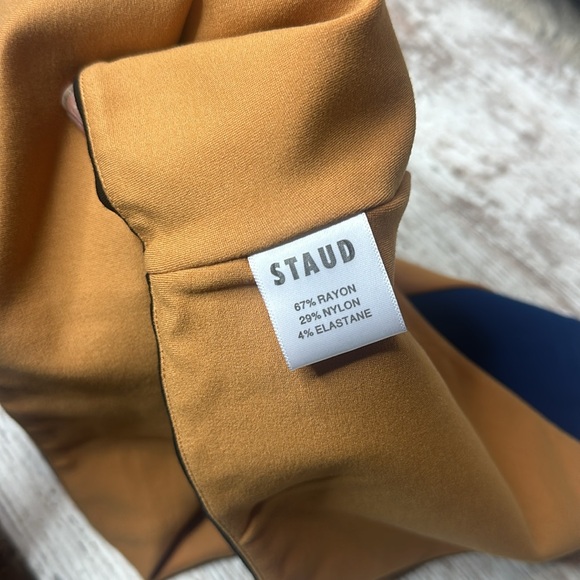 STAUD Dakota Colorblock Tube Top size XL NWT - Picture 8 of 11